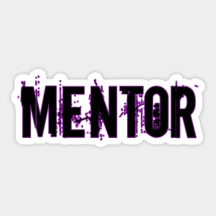 Mentor Sticker